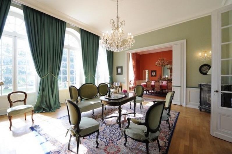 Location de vacances - Château - Manoir à Beychac-et-Caillau - Petit salon