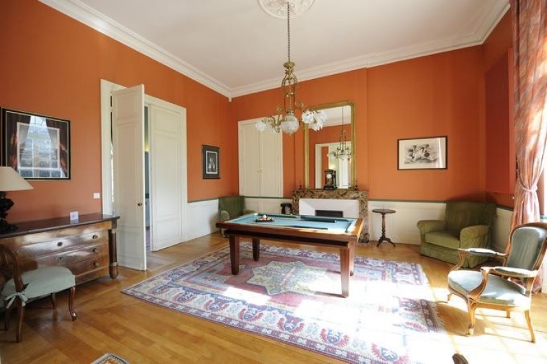 Location de vacances - Château - Manoir à Beychac-et-Caillau - salle de billard