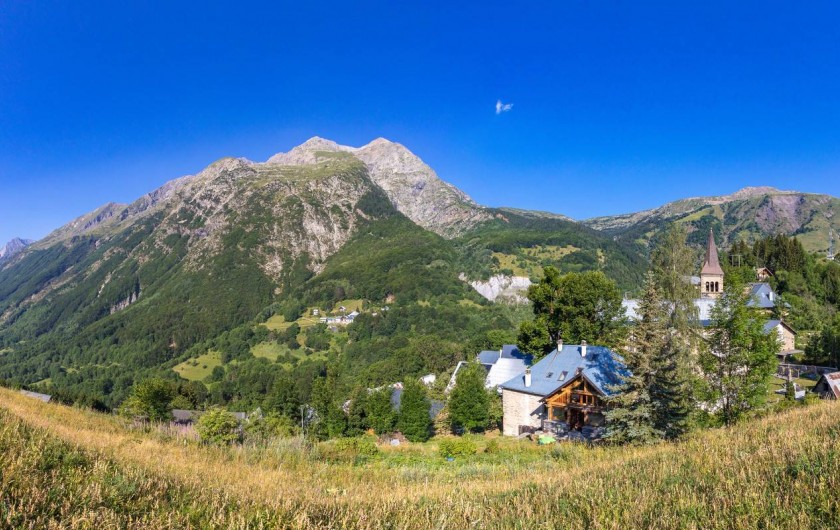 Location de vacances - Gîte à Ornon - Vue panoramique sur le gîte et son environnement
