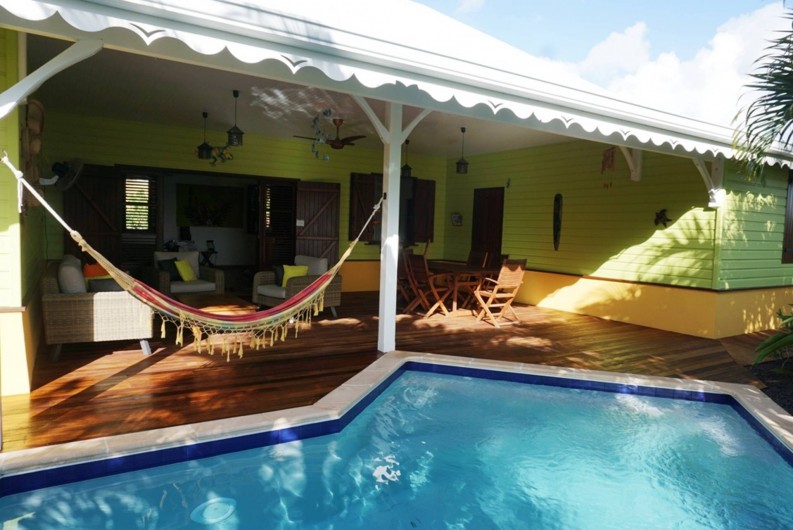 Location de vacances - Villa à Sainte-Luce - terrasse