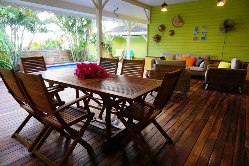 Location de vacances - Villa à Sainte-Luce - sejour salon