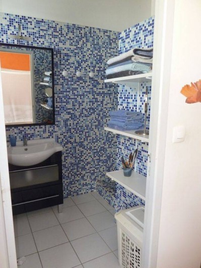 Location de vacances - Villa à Sainte-Luce - salle d eau