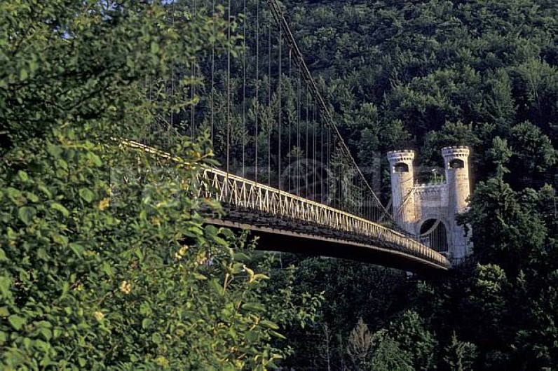 Location de vacances - Appartement à Faverges - Le pont de la Caille site historique