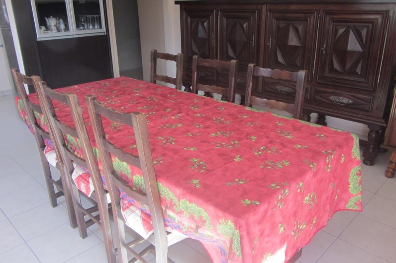 Location de vacances - Appartement à Faverges - salle à manger