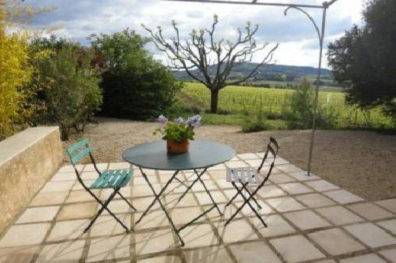 Location de vacances - Maison - Villa à Villedieu - Terrasse extérieure