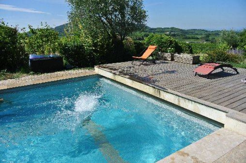 Location de vacances - Maison - Villa à Villedieu - Piscine