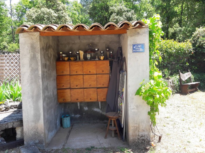 Location de vacances - Maison - Villa à Montauroux - meuble à boules