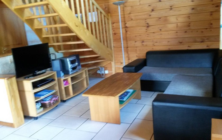 Location de vacances - Chalet à Le Menil - Salon