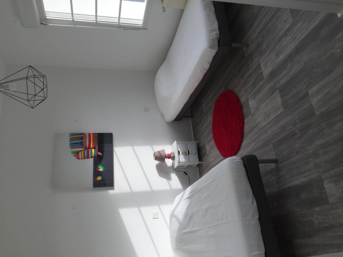Location de vacances - Appartement à Royan - Chambre 2 x 1 personne ou 1 x 2 personnes