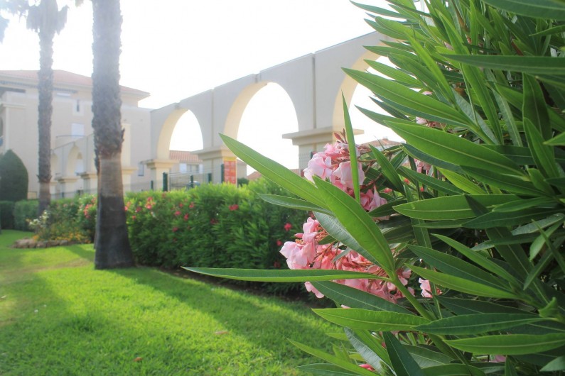 Location de vacances - Maison - Villa à Le Lavandou - entrée piscine