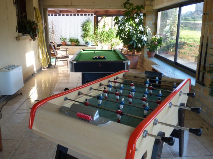 Location de vacances - Gîte à Fossé - baby-foot