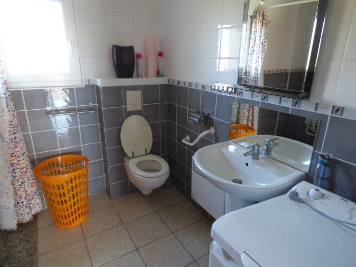 Location de vacances - Gîte à Fossé - salle de bain