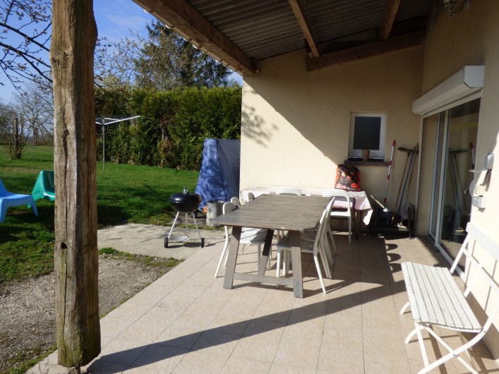 Location de vacances - Gîte à Fossé - terrasse