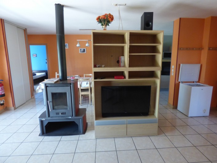 Location de vacances - Gîte à Fossé - coin TV