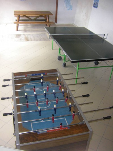 Location de vacances - Chalet à Saint-André-d'Embrun - Salle de jeux