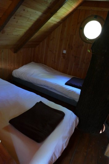 Location de vacances - Chambre d'hôtes à Saint-Martial-Entraygues - 2ème chambre de la cabane "Des Chesnaies"