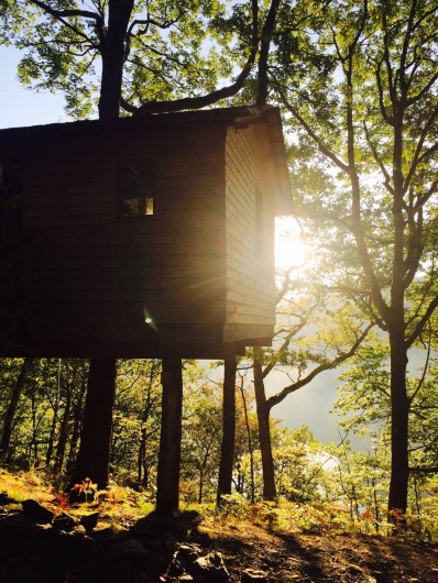Location de vacances - Chambre d'hôtes à Saint-Martial-Entraygues - Cabane "Des Chesnaies"