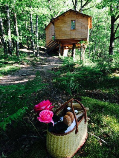 Location de vacances - Chambre d'hôtes à Saint-Martial-Entraygues - Panier petit déjeuner