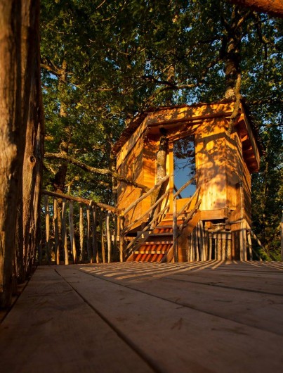 Location de vacances - Chambre d'hôtes à Saint-Martial-Entraygues - Cabane "Pin en Vert"