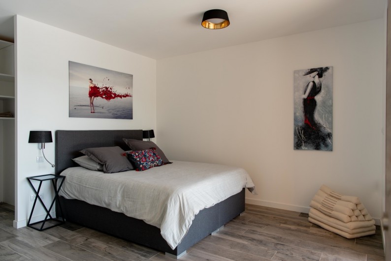 Location de vacances - Villa à Callian - Chambre parentale 1 rdc
