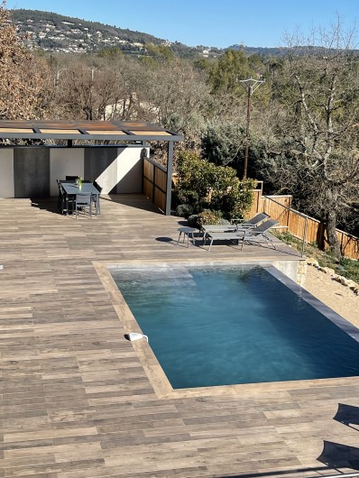 Location de vacances - Villa à Callian - Auvent