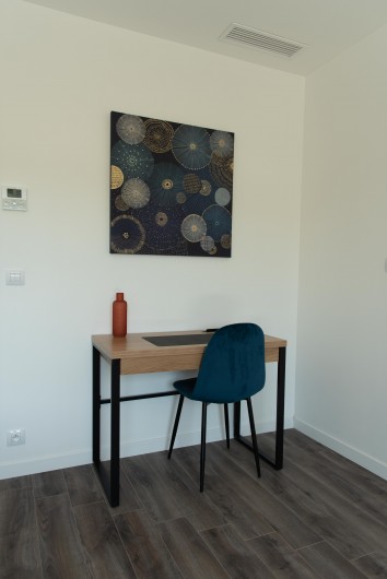 Location de vacances - Villa à Callian - Bureau chambre 4