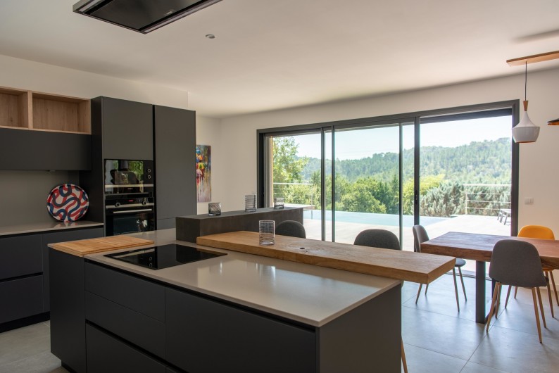 Location de vacances - Villa à Callian - Cuisine américaine