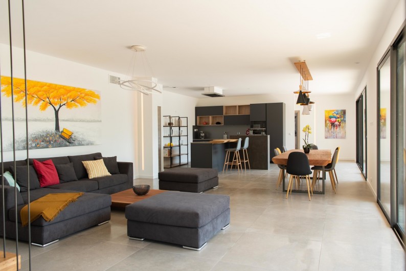 Location de vacances - Villa à Callian - Pièce à vivre