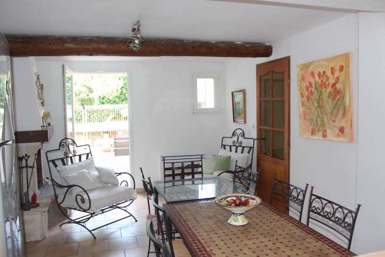 Location de vacances - Mas à Monteux - La salle à manger