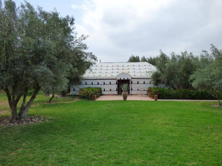 Location de vacances - Villa à Marrakech - La tente caïdale
