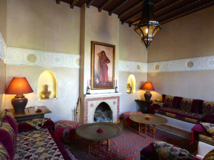 Location de vacances - Villa à Marrakech - Salon Marocain