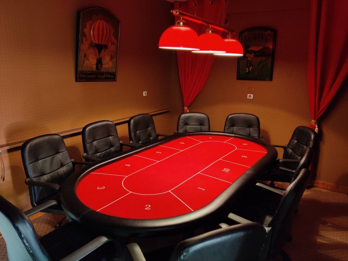 Location de vacances - Villa à Barneville-Carteret - Salle de poker