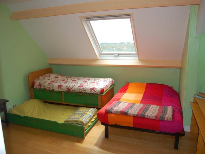 Location de vacances - Villa à Barneville-Carteret - Chambre verte