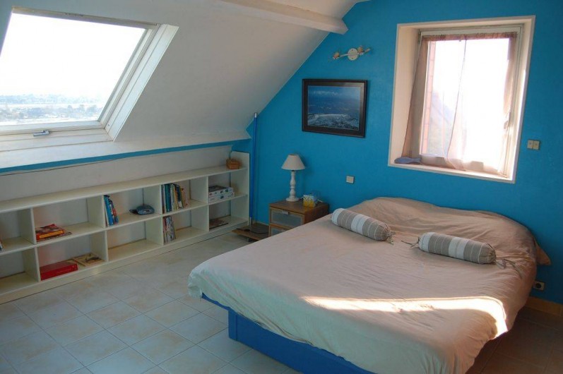 Location de vacances - Villa à Barneville-Carteret - Chambre bleue