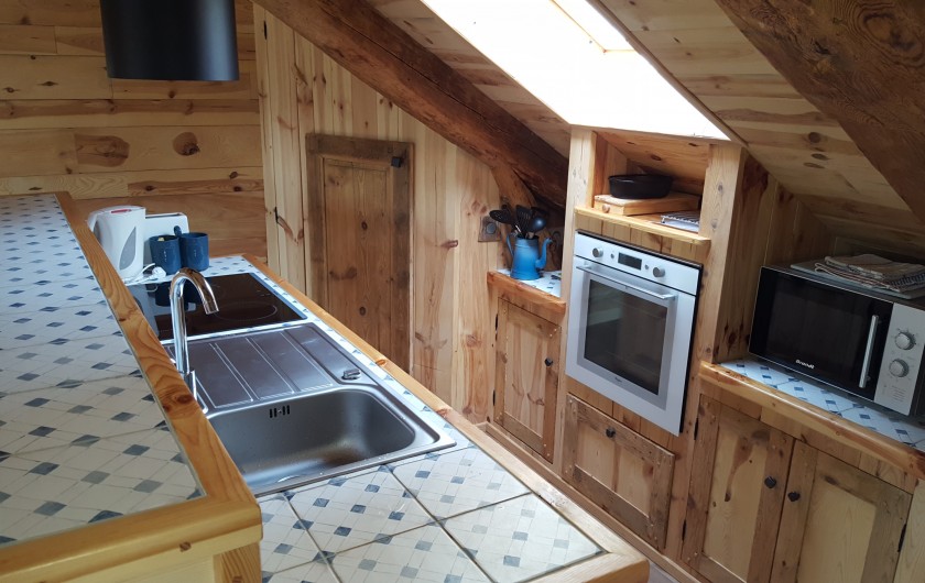 Location de vacances - Gîte à La Panouse - Coin cuisine PG