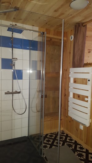 Location de vacances - Gîte à La Panouse - Douche à l'italienne PG