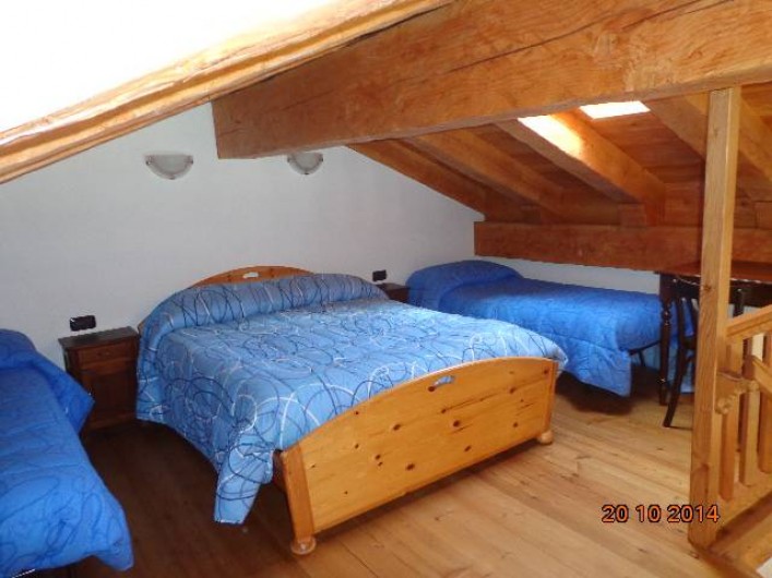 Location de vacances - Chalet à Courmayeur - la Chambre principalle