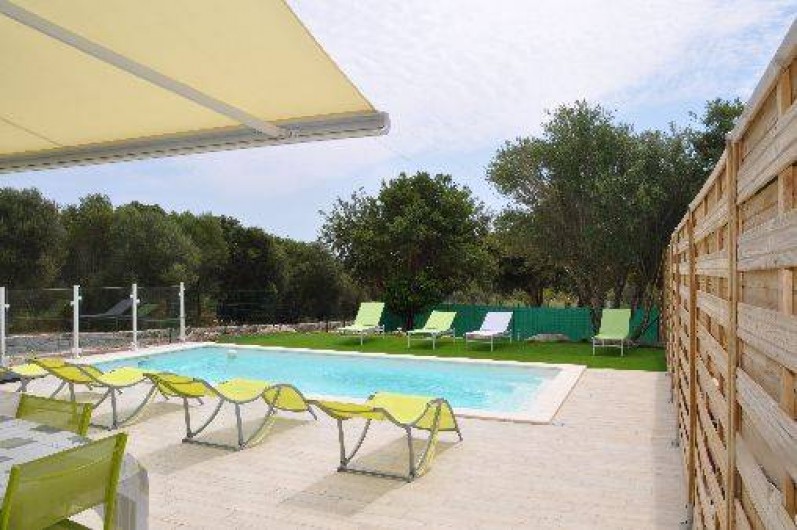 Location de vacances - Villa à Sainte-Lucie de Porto-Vecchio - PISCINE ET TRANS