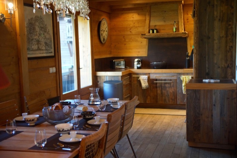 Location de vacances - Chalet à Megève - cuisine tout confort