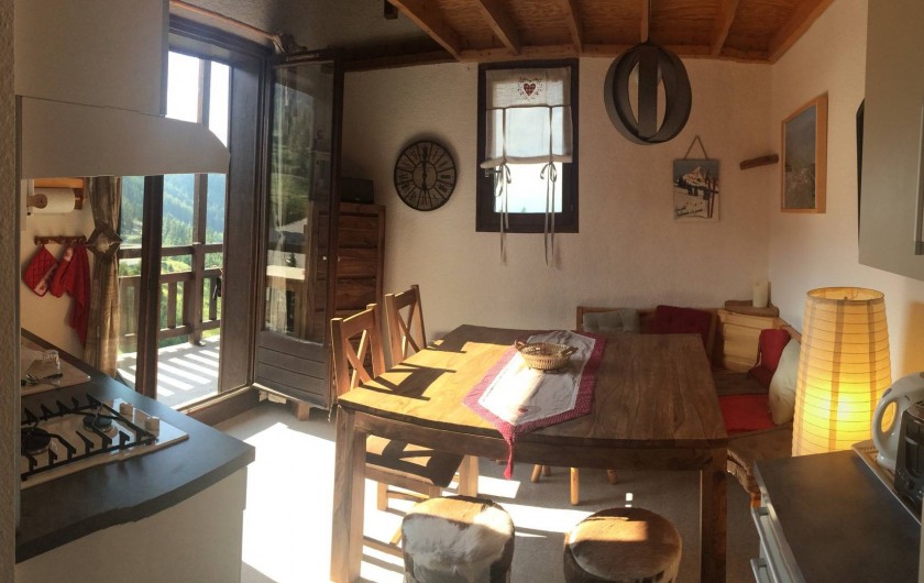 Location de vacances - Appartement à Station de Risoul 1850 - Pour diner...