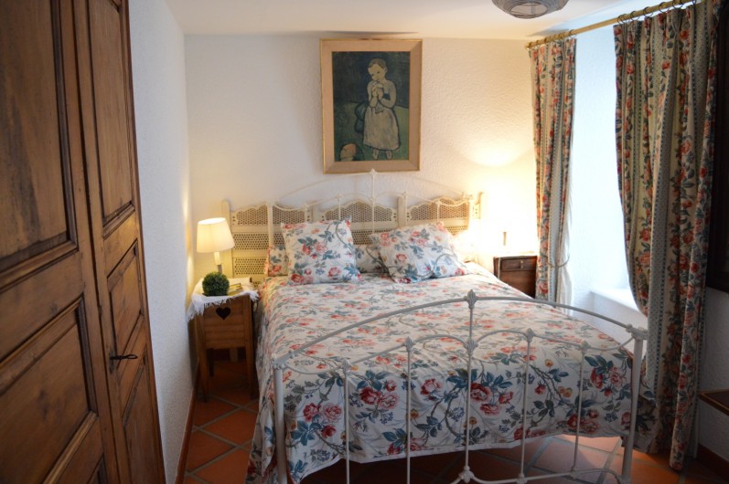 Location de vacances - Appartement à Trézioux - 1ere chambre lit double