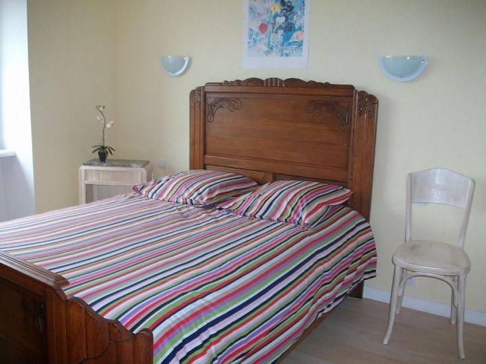 Location de vacances - Gîte à Saint-Pol-de-Léon - Chambre étage