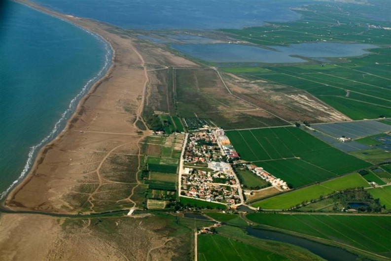 Location de vacances - Chalet à Amposta - Plage des Eucaliptus et Parc Naturel Delta de l'Ebre