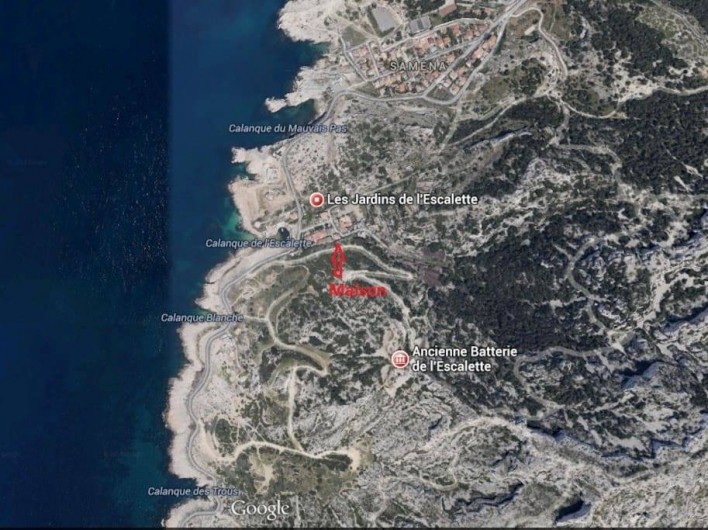 Location de vacances - Maison - Villa à Marseille