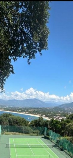 Location de vacances - Villa à Porticcio - Tennis de la copropriété