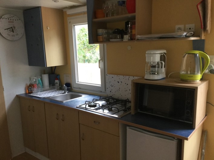 Location de vacances - Bungalow - Mobilhome à Ocana - Coin cuisine