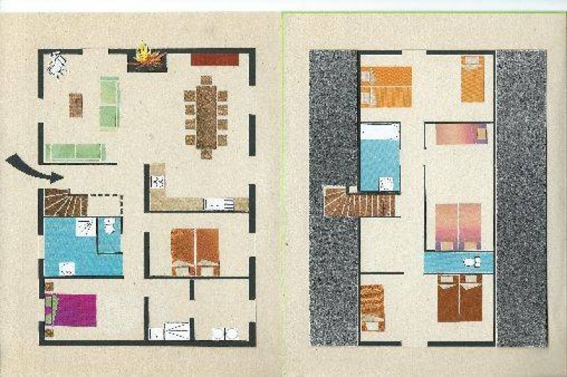 Location de vacances - Gîte à Tingry