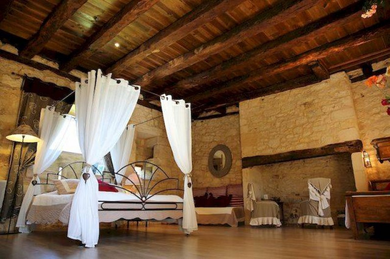 Location de vacances - Chambre d'hôtes à Valojoulx - chambre LES MELILOTS