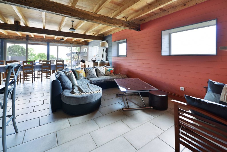 Location de vacances - Gîte à La Salvetat-Peyralès - Gîte 2 - Coin salon