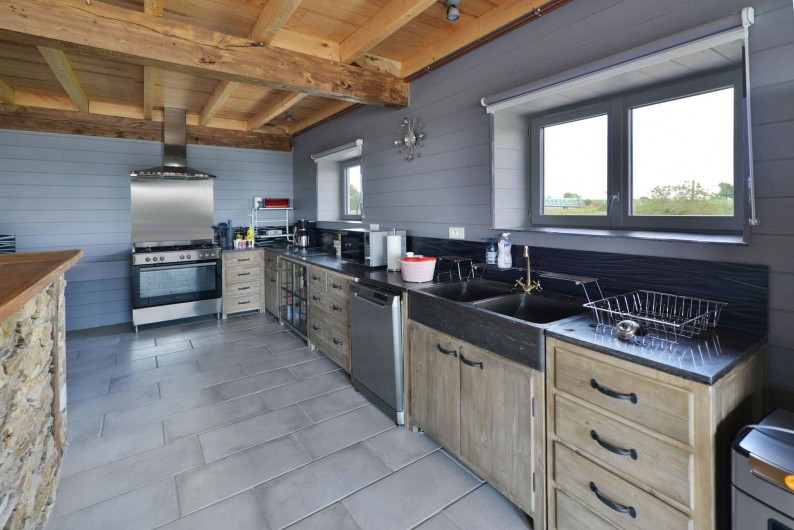 Location de vacances - Gîte à La Salvetat-Peyralès - Gîte 2 - Cuisine équipée